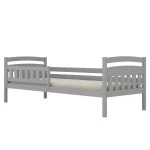 Postel Tosia standard + zábrana 90x200 šedá