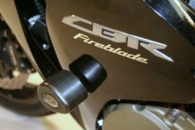 Aero padací chrániče-Honda Cbr1000 RR \'08-, černé - Černá