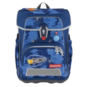 Školní aktovka Step by Step CLOUD REFLECT, Rocket Novo - 5 dílný set, AGR certifikát