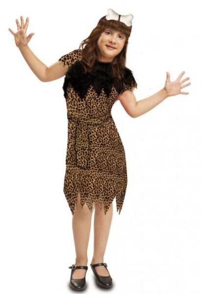 Ptakoviny.cz Dětský kostým - Jeskynní žena Velikost: 10-12 roků