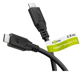 Goobay USB-C černá / Datový kabel / USB4 / Power Delivery 100 W / 20 Gb/s / 2 m (74197)