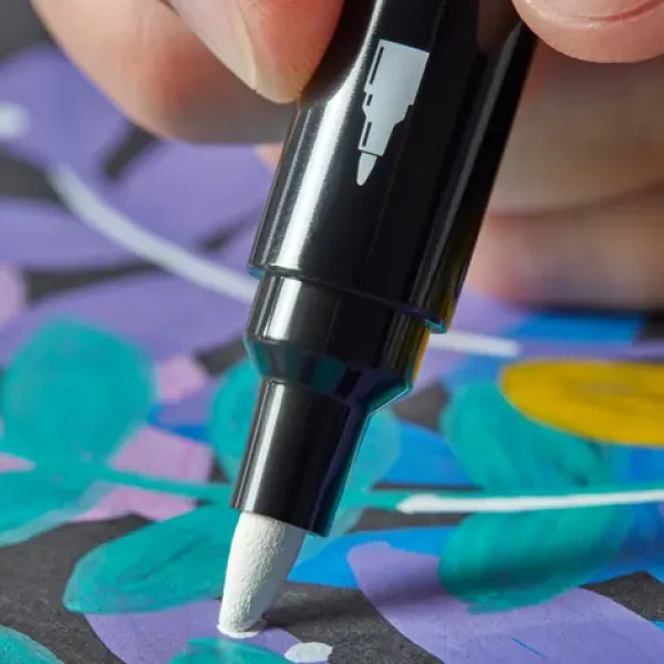 Sharpie Kreativní akrylový popisovač červená / Popisovač / kulatý hrot / voděodolný (2218119)