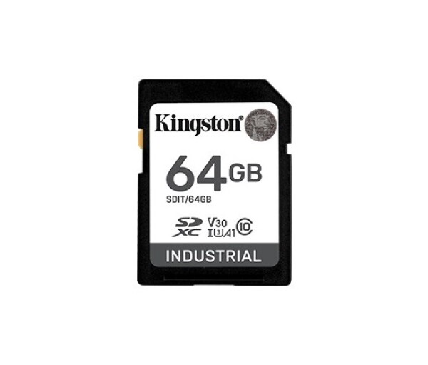 Kingston SDXC karta 64GB Industrial pSLC EDF_443712