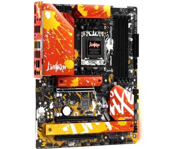 ASRock B650 LiveMixer / AMD B650 / DDR5 / SATA III RAID / USB / GLAN / M.2 / sc.AM5 / ATX (B650 LiveMixer)