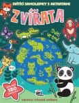 Svítící samolepky aktivitami Zvířata