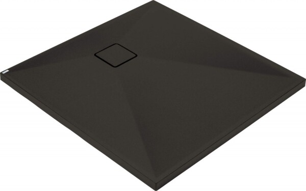 DEANTE - Correo černá - Granitová sprchová vanička, čtvercová, 90x90 cm KQR_N41B