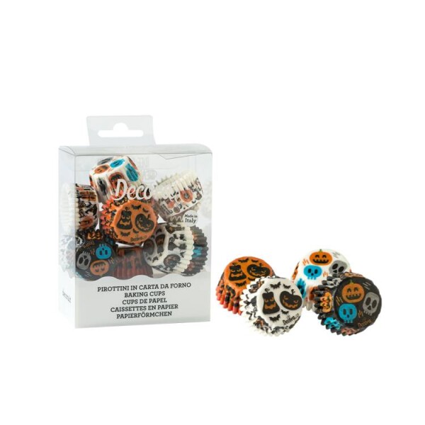 Decora mini košíčky na bonbony Halloween (200 ks)