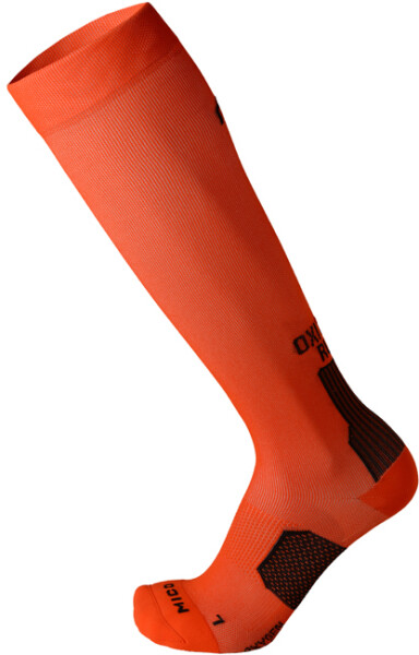 Běžecké kompresní podkolenky Mico LIGHT W. OXY-JET COMPRESSION RUN SOCKS Velikost textilu: S