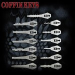Simulační klíče Coffin - Sparrows - 13ks