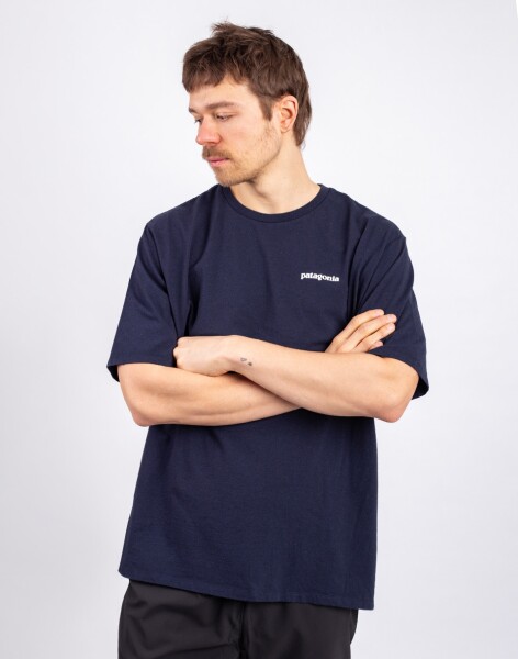 Tričko Patagonia M's P-6 Logo Responsibili-Tee® New Navy