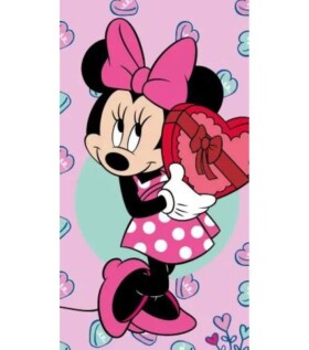 Disney Minnie Pink JFK035283 plážová osuška růžová 70x140