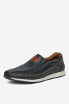 Polobotky Rieker 11950-14 Přírodní kůže (useň) - Lícová