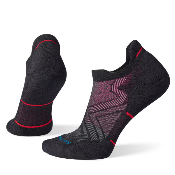 Dámské merino běžecké ponožky SMARTWOOL Women's Run Targeted Cushion Low Ankle S, Black velikost: 42-45 (L)
