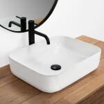 REA Umyvadlo na desku Demi Slim 51x39 bílé REA-U1953