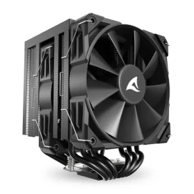 Sharkoon A60 černá / 2x 120mm / 260W TDP / 1800 RPM @ 30 dB / AMD + Intel (4044951042043)