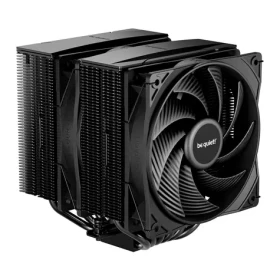 Be quiet! Pure Rock Pro 3 černá / 2x 120mm PWM / Rifle Bearing / 25.5dB @ 2000RPM / Intel + AMD (BK042)