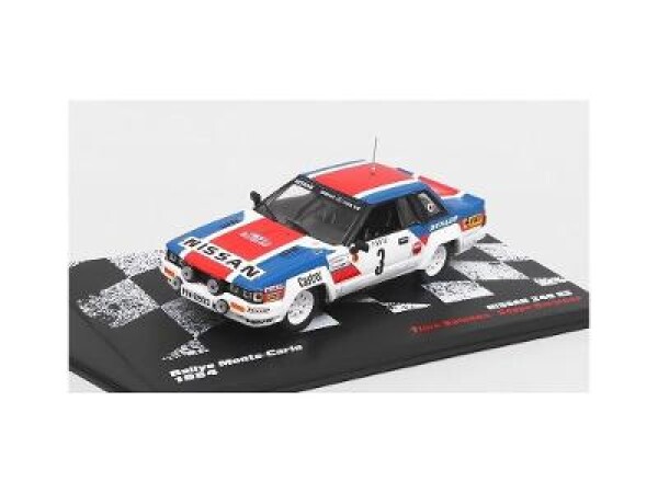 Nissan 240 RS - 1:43 - DeAgostini - 1984 - Bílá