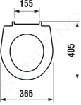 JIKA - Lyra plus WC sedátko, duroplast, bílá H8933803000631