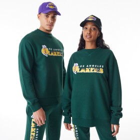 New Era Pánská mikina Los Angeles Lakers NBA Crewneck Sweatshirt Velikost: XL