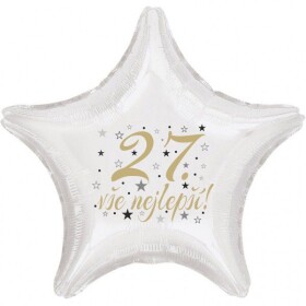 27. narozeniny balónek hvězda Balonky.cz 27. narozeniny balónek hvězda Balonky.cz