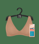 Dámská podprsenka ZERO Feel 2.0 THE UP P Bra - BROWN - hnědá 00CM - SLOGGI NOSTALGIC BROWN M2