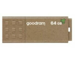 GOODRAM ECO FRIENDLY USB 3.0 64GB hnědá / Flash disk / USB-A 3.0 / čtení: 60MBs / zápis: 20MBs (UME3-0640EFR11)