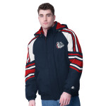 Starter Pánská bunda Gonzaga Bulldogs NCAA Frontier Hooded Jacket Velikost: XL