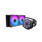 Cooler Master vodní chladič MasterLiquid Atmos II VRM 240, 2x120mm, LGA1851, AM5, černá EDF_1566546