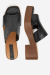Pantofle Lasocki WI16-2356-01 Přírodní kůže (useň) - Lícová