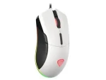 Genesis Krypton 290 RGB bílá / Herní optická myš / 6400 DPI / Drátová USB (NMG-1785)