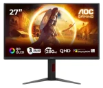 27" AOC Gaming Q27G4ZD černá / QD-OLED / 2560x1440 / 16:9 / 0.03ms / 150000:1 / 450cd-m2 / HDMI + DP / VESA / Pivot (Q27G4ZD)