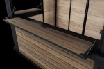 KETER DECO BAR DUO domek - Walnut