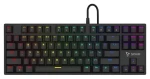 SAVIO Tempest X2 Outemu Brown černá / Herní klávesnice / RGB / drátová (SAVGK-TEMPEST X2 BROWN)