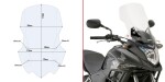 D1121St plexi čiré Honda CB 500 X (13-18), vxš490x350 mm, o 190 mm vyšší než originál