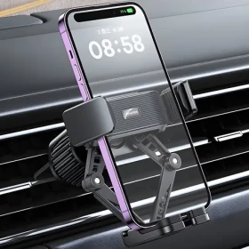 AWEI X39 černá / Držák telefonu do auta / gravitační / do ventilace / 4,0-7,0" (X39)