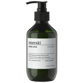 Meraki Organické mléko na ruce neutralizující pachy 275 ml, zelená barva, plast
