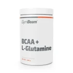 BCAA + L-glutamín – GymBeam (jahoda kiwi, 480 g) (115153-1-480g-strawberry-kiwi)