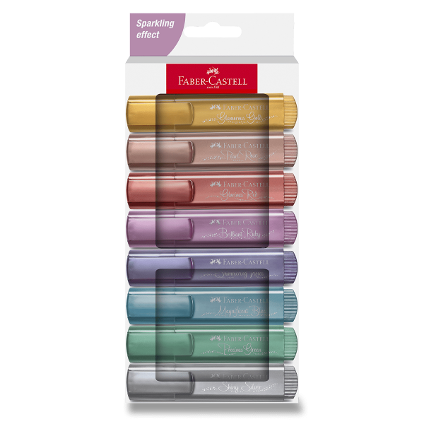 Faber-Castell Textliner 46 metallic sada barev