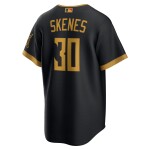 Nike Pánský dres Pittsburgh Pirates MLB Paul Skenes #30 2026 City Connect Stadium Velikost: L