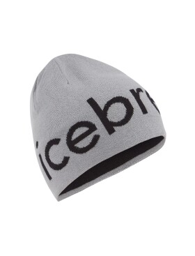 Unisex merino čepice ICEBREAKER Icebreaker Beanie, Alloy/Black univerzální