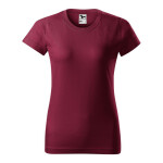 Dámské tričko Basic (granátová) xs