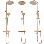 REA - Sprchový set s termostatem LUNGO Copper REA-P7997