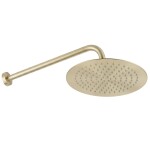 REA - Podomítková sprchová sada Lungo Diamond Brush Gold + BOX REA-P9665