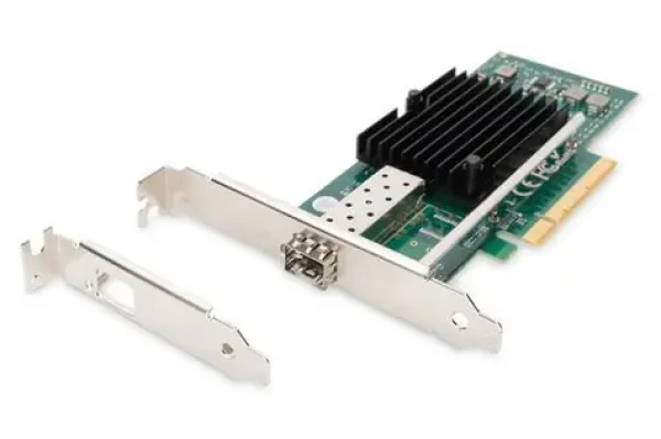 Digitus DN-10161 / Síťová karta / PCIe 3.0 x8 / 1x SFP+ / 10 GbE / Intel JL82599EN (DN-10161)
