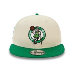 New Era Pánská kšiltovka Boston Celtics NBA Logo 9FIFTY Snapback Stone Velikost: M/L