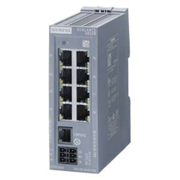 Siemens 6GK5208-0BA00-2AB2 síťový switch 10 / 100 MBit/s