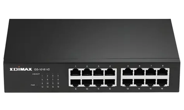 Edimax GS-1016 V2 / 16-port Switch / 10/100/1000 Mbps (GS-1016 V2)