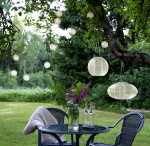 STAR TRADING Světelná dekorace na solární napájení s LED drátkem Bottle, čirá barva, sklo, plast