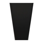 OMNIRES - PARMA M+ umyvadlo volněstojící, 55 x 43 cm bílá / černá lesk /BCP/ PARMAUWBCP