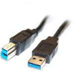 Wiretek Kabel USB3.0 A-B 3m (A-M/B-M) (ACKABU1543)